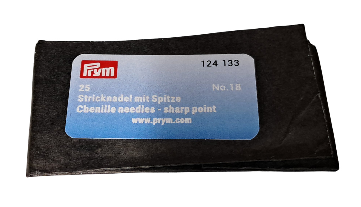 Silmäneula terävä Chenille koko 18 (pakkauksessa 25) (124133)