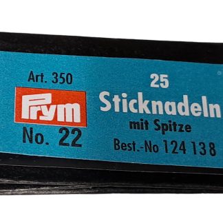 Silmäneula terävä Chenille koko 22 (pakkauksessa 25) (124138)