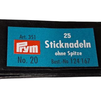 Silmäneula Tapestry tylppä, koko 20 (25 paketissa) (124167)