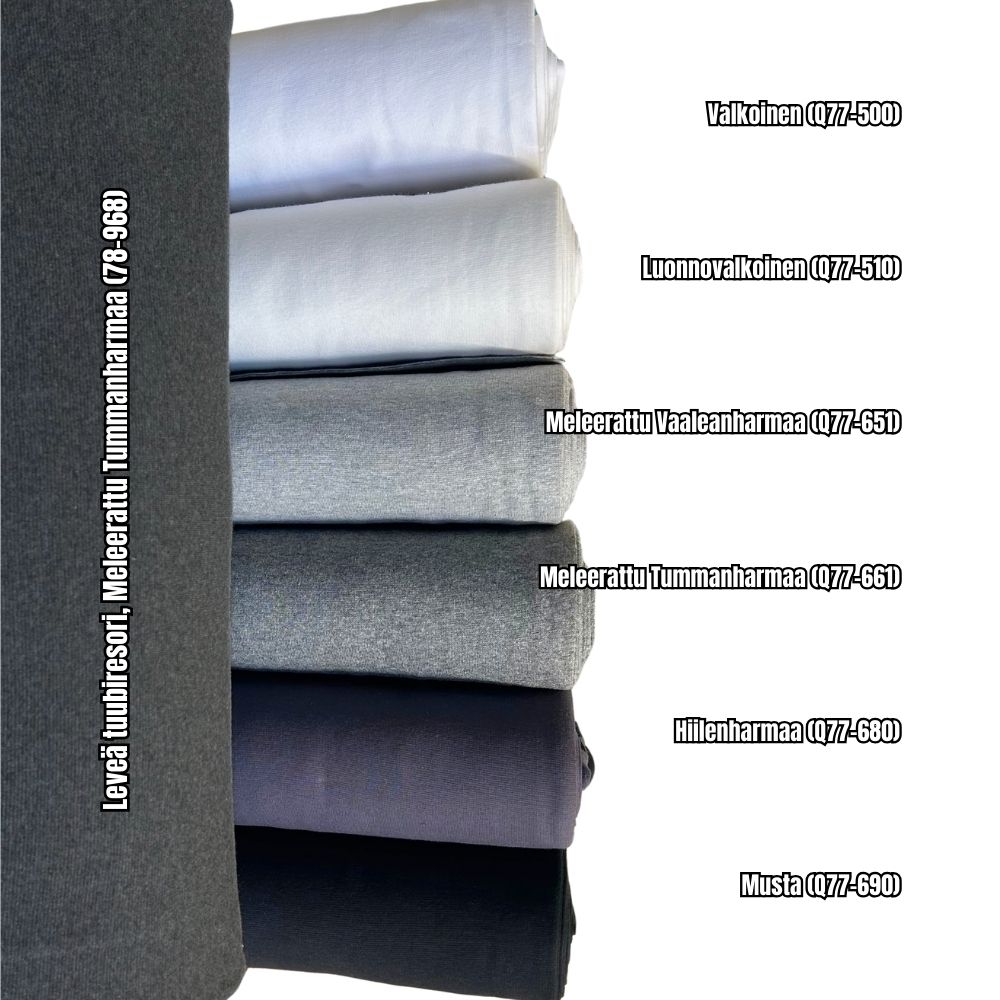 Tuubiresori Kapea, Meleerattu Tummanharmaa (Q77-661) - Image 2