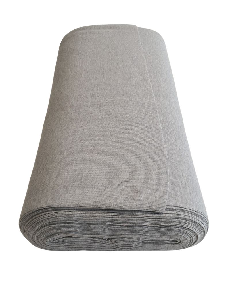 Leveä College-resori 50cm, Meleerattu Vaaleanharmaa (Q79-165)