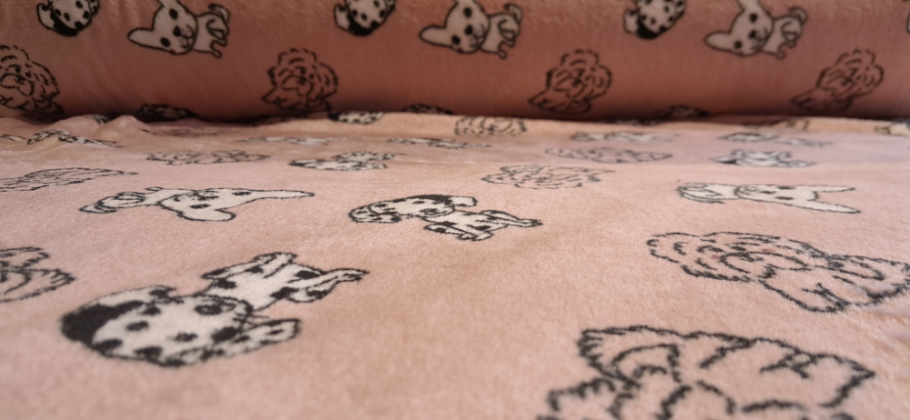 Cuddle Fleece, Koirat, Roosa (Q91-120) - Image 3