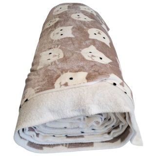 Cuddle Fleece, Kissat, Sand (Q91-520)
