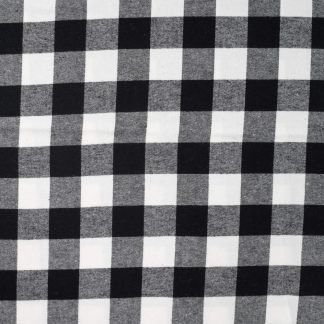 Koivu Flanelli, Mustavalkoinen (Q97-690)