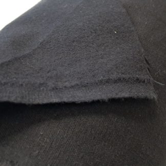 Harjattu flanelli, Musta (Q97-999)