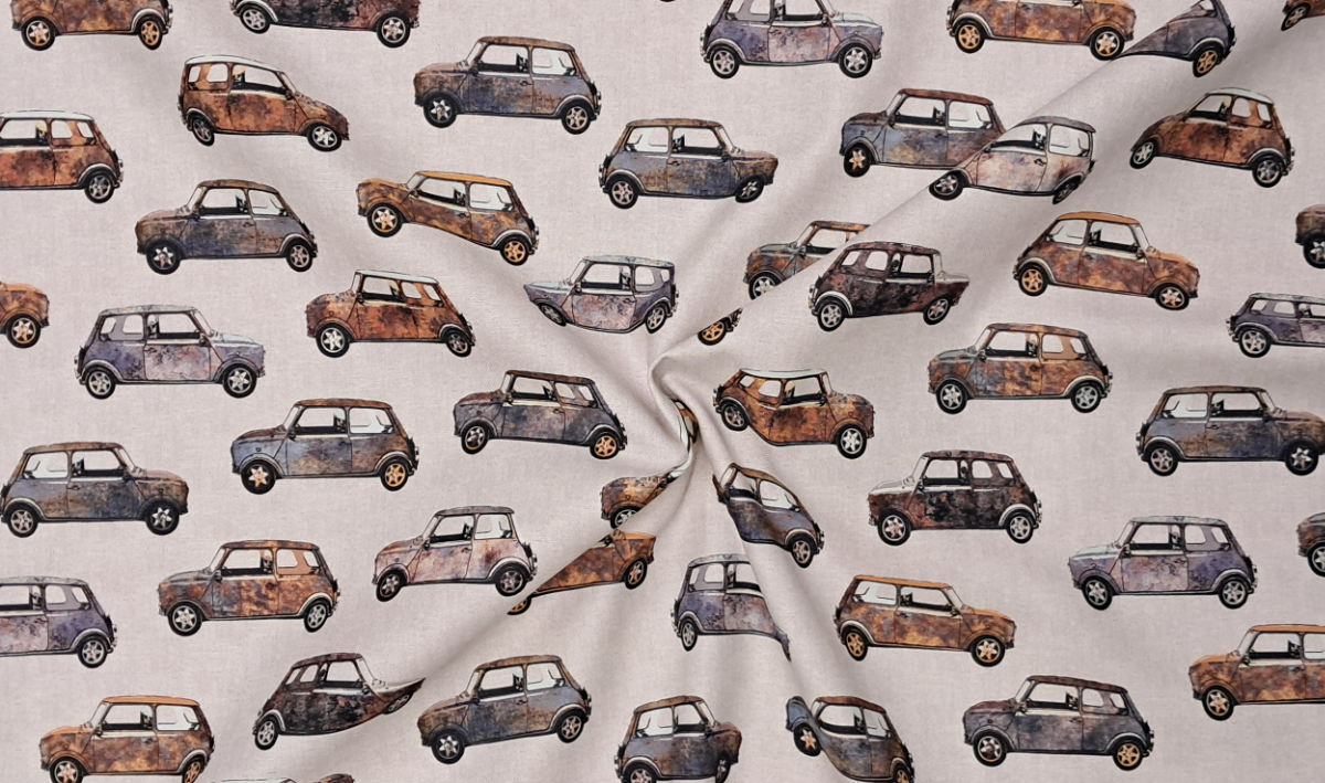 Canvas, Miniautot Luonnonvalkoinen (20-05987P) - Image 2