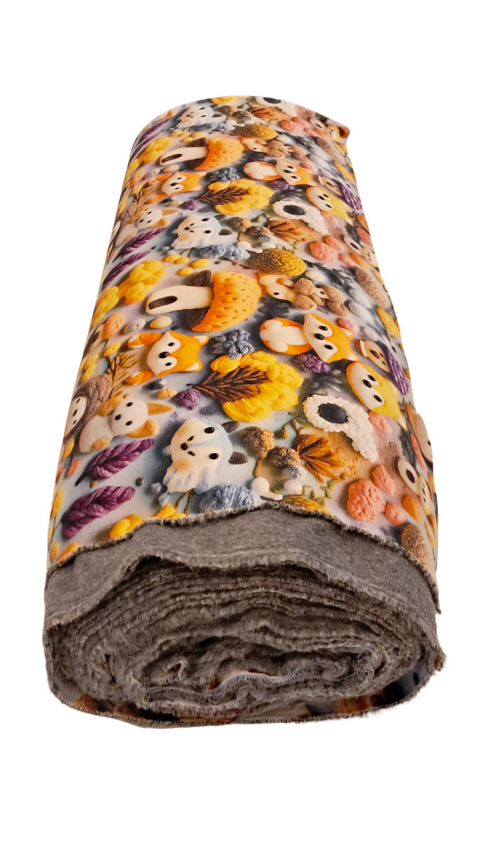 Paksu College 3D Syysmetsä, Oranssi (Q72-690P)