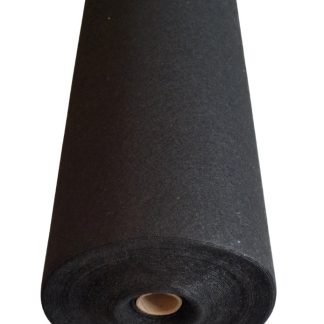 Ohut jämäkkä Huopakangas, Musta (K99-1000)