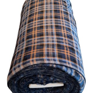 Cuddle Fleece, Skottiruutu Sininen (Q91-7002P)